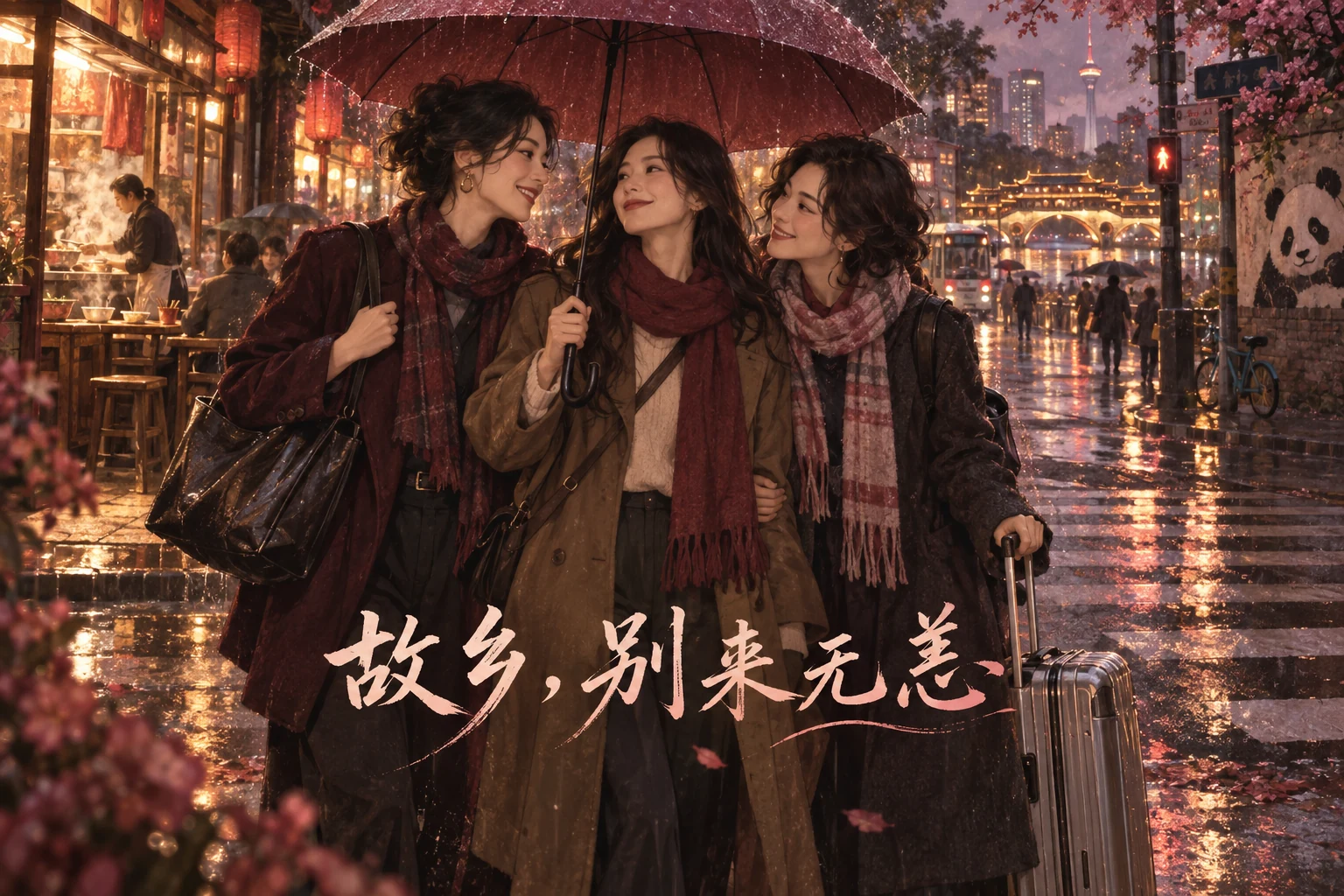 故乡，别来无恙主题封面