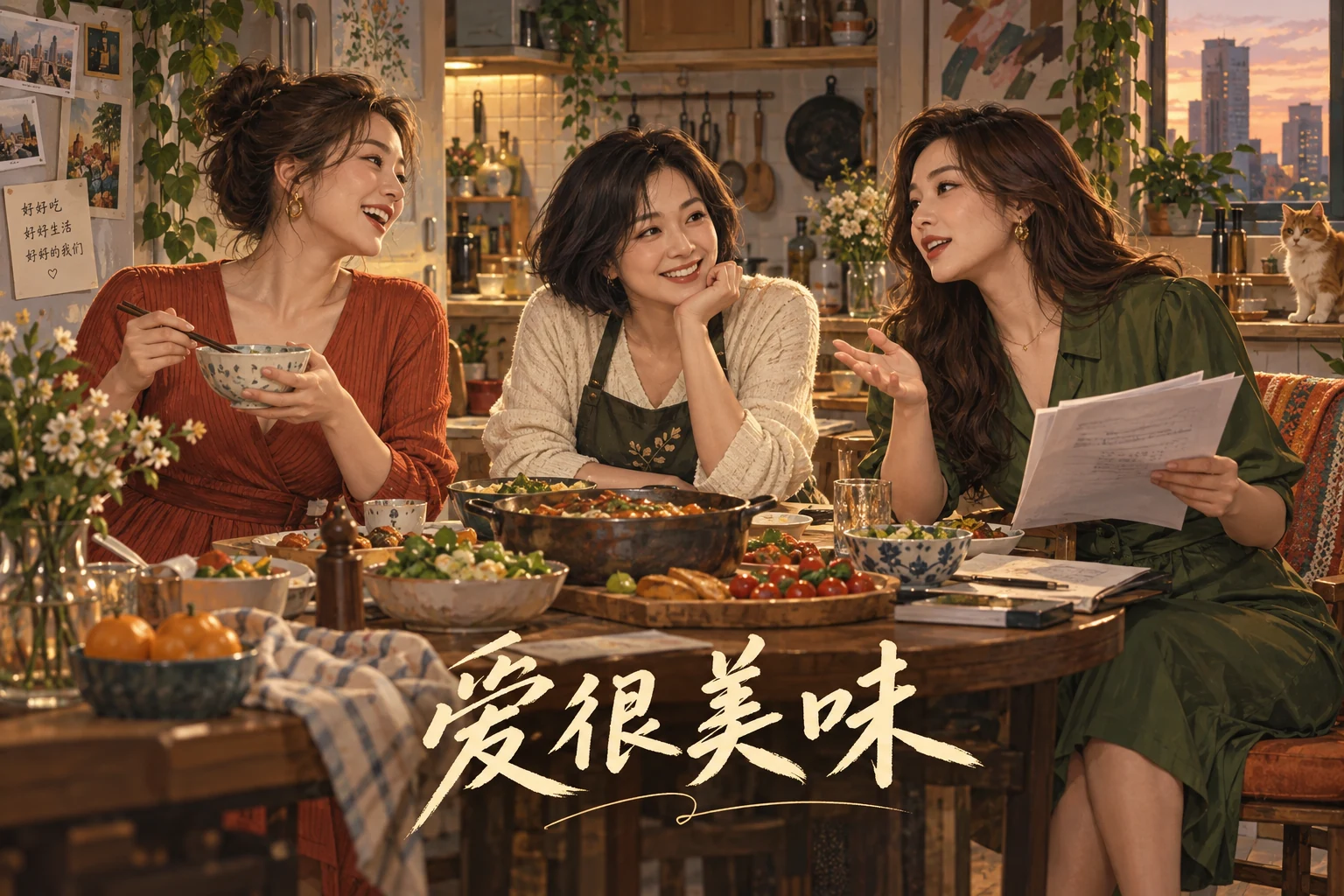 爱很美味主题封面